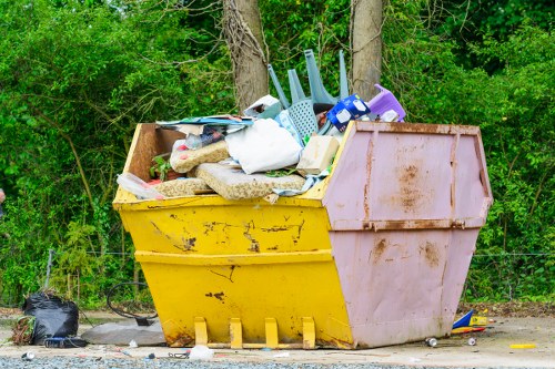 Professional team managing office clearance in Norwood